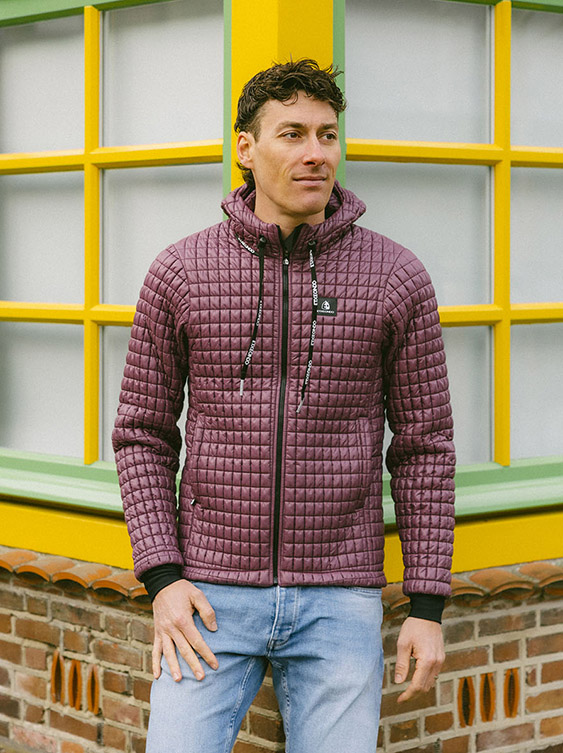 CHAQUETA URKA - BERENJENA